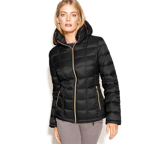 michael kors packable puffer coat reviews|Michael Kors packable down fill.